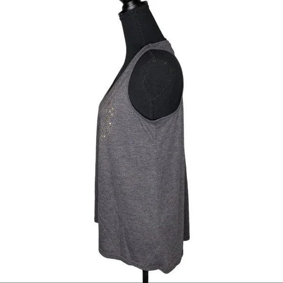 Knox Rose Embellished Tank Top Grey - Picture 9 of 9